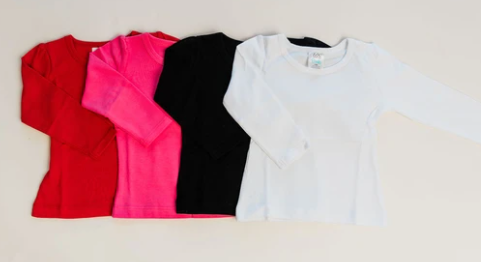 Girls Long Sleeve Puff Shirt