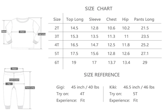 Boys Long Sleeve Santa PJs