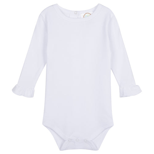 Long Sleeve Ruffle Onesie