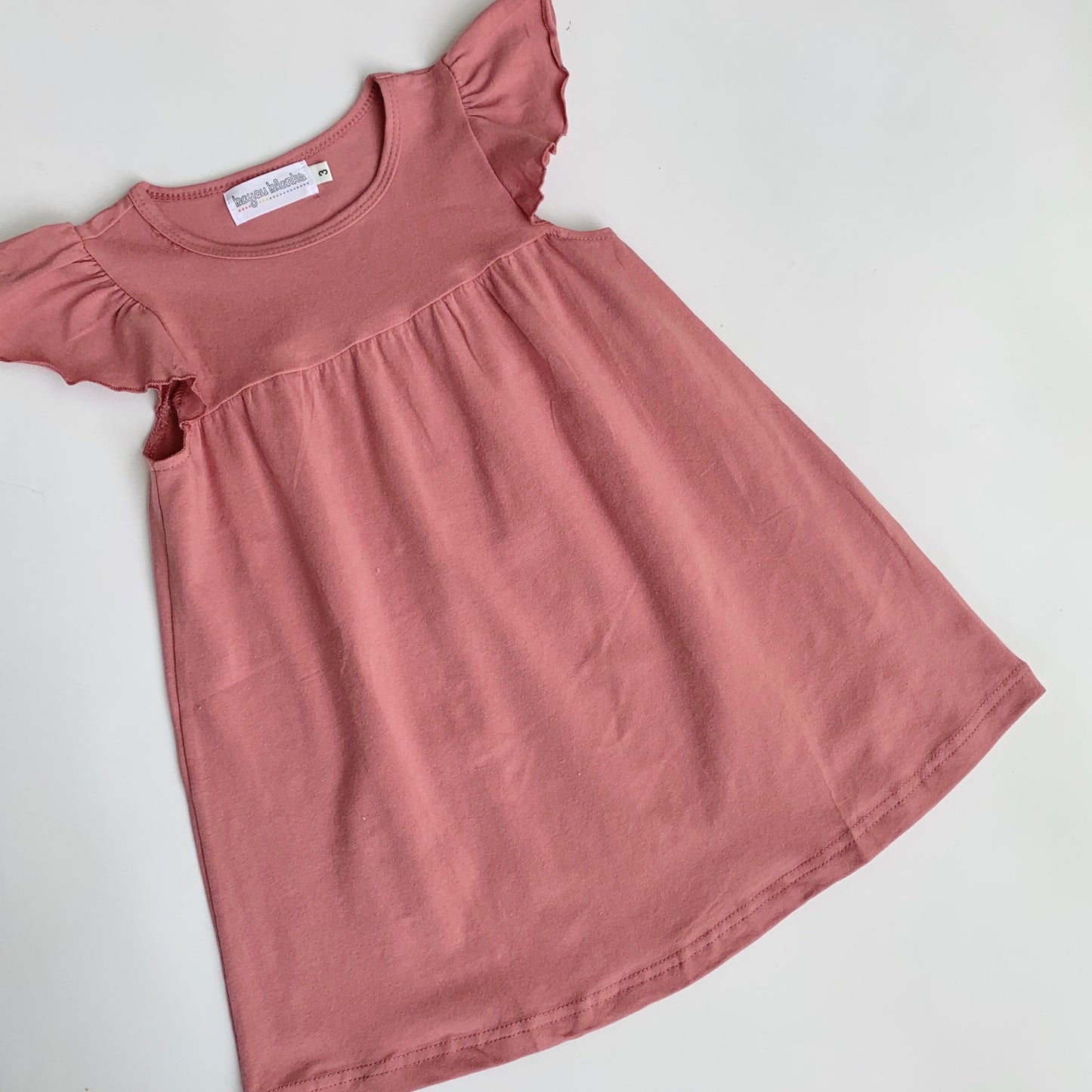 Flutter Sleeve Crab Dress