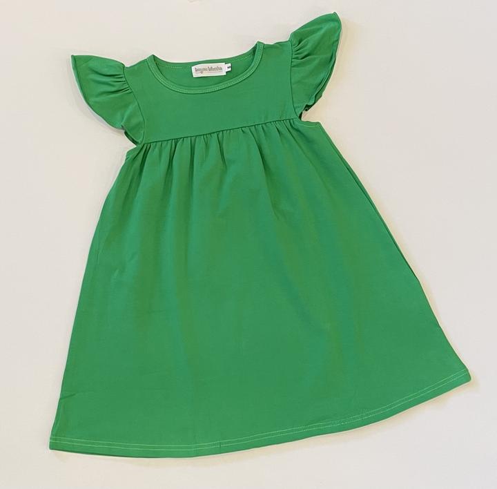 Flutter Sleeve Crab Dress