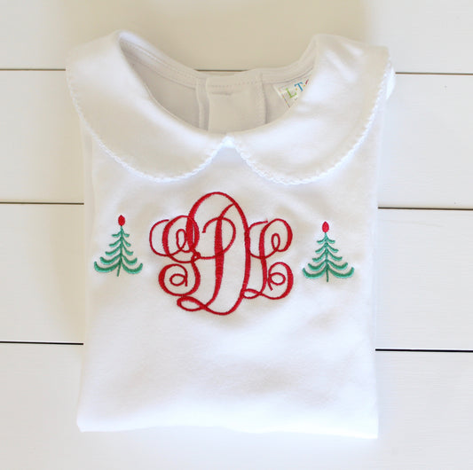 Christmas Tree Monogram