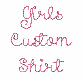 Girls Custom Shirt